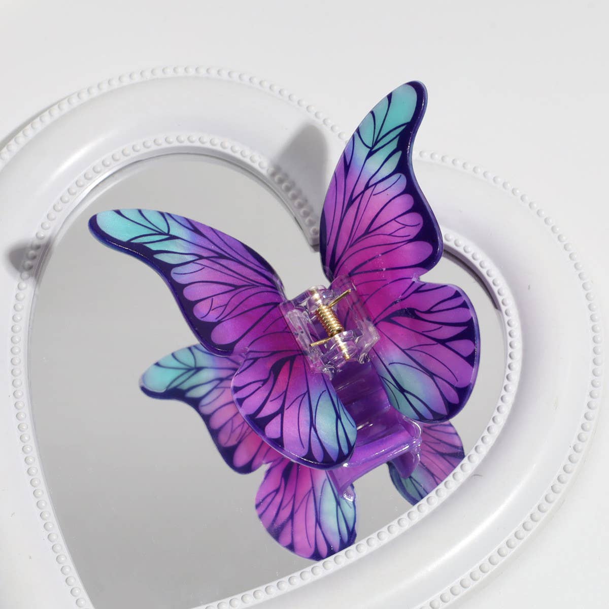 VERSATILE PERSONALIZED GRADIENT BUTTERFLY HAIRPIN