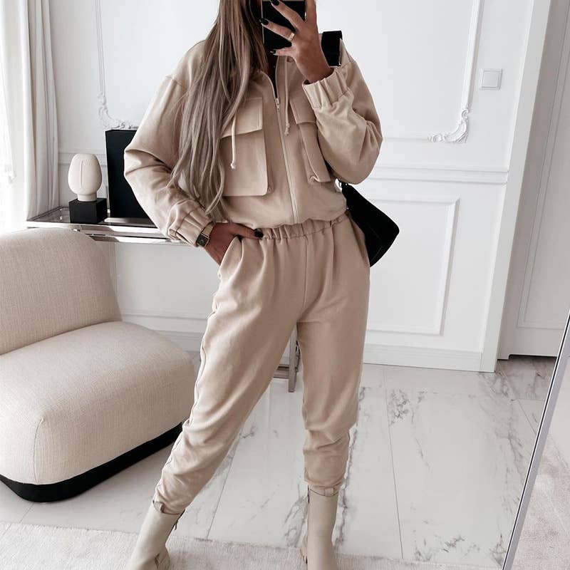 STYLISH LOOSE CASUAL PANTS AND ANKLE TRACKSUIT