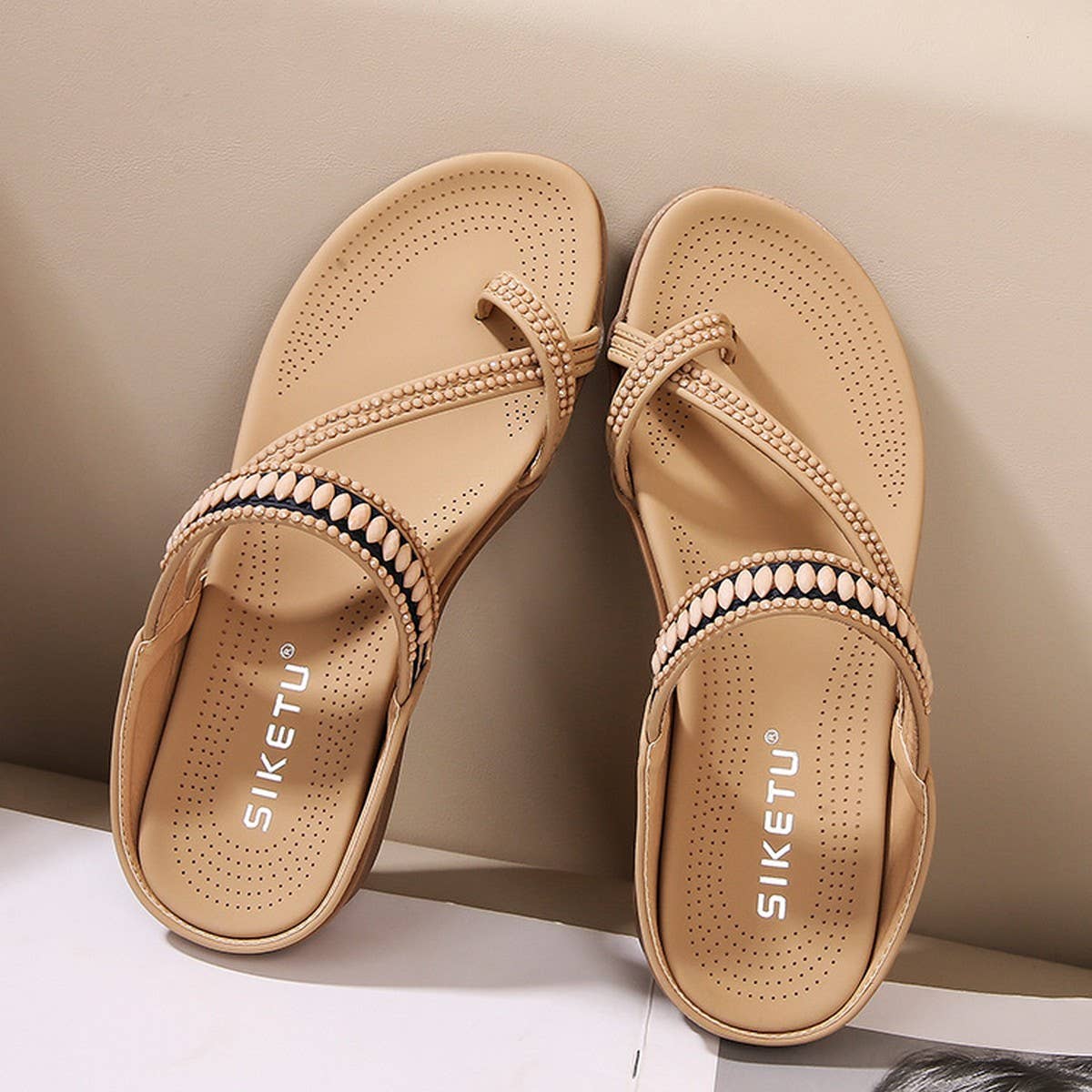 CROSS STRAP COMFORTABLE CASUAL SANDALS SLIPPERS