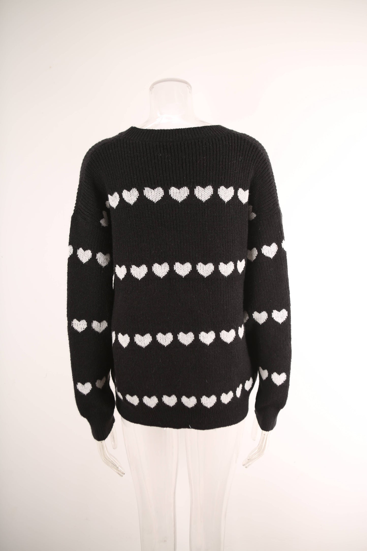 KNITWEAR LOVE FASHION PULLOVER SWEATER