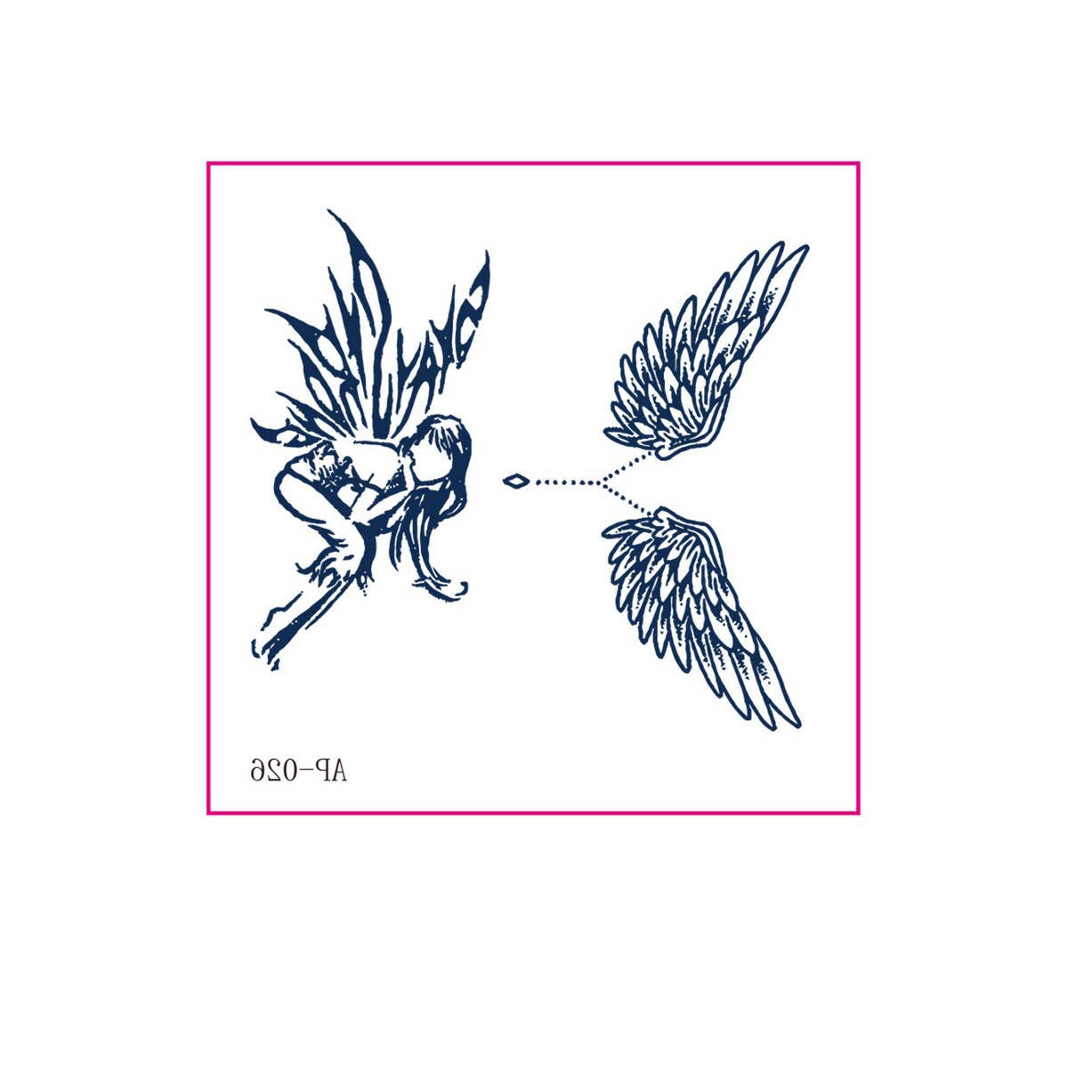 Premium Herbal Juice Tattoo Stickers Waterproof_CWMM8354