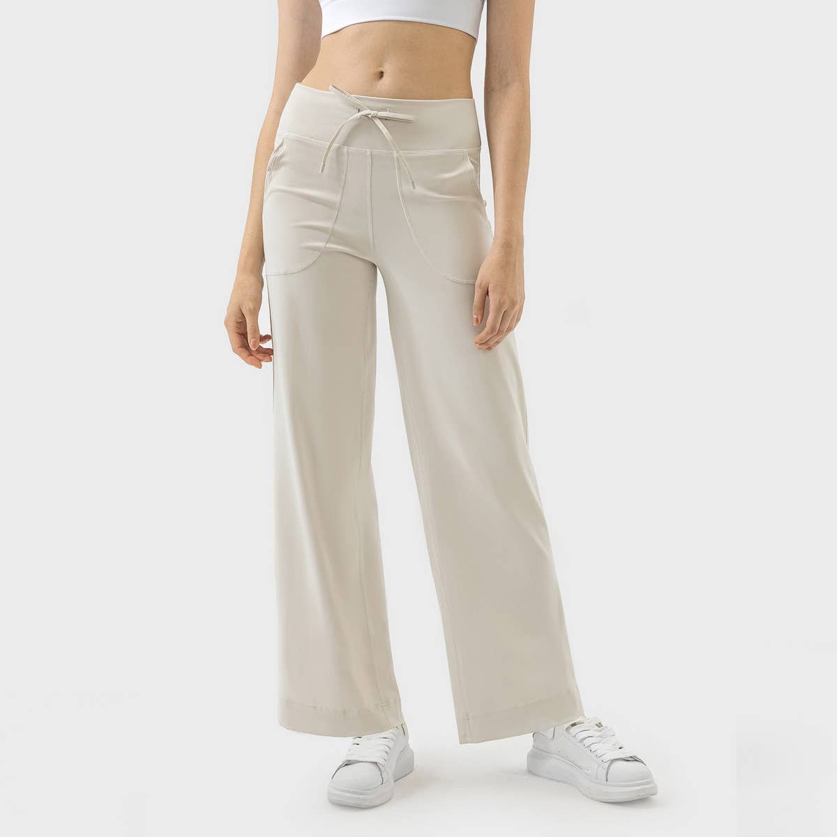 Zero Feel Wide-Leg Yoga Pants with Pockets_CWAB5230