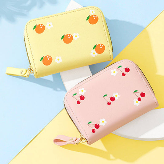 CUTE PRINTED MINI ZIPPER WALLET_CWAB1623