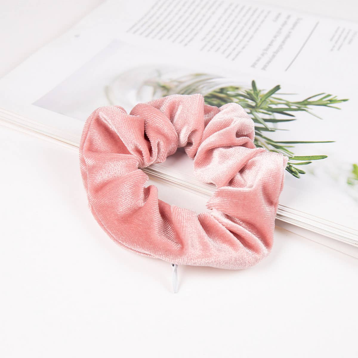 INVISIBLE ZIPPER LARGE INTESTINE HAIR TIE_CWAHA0868
