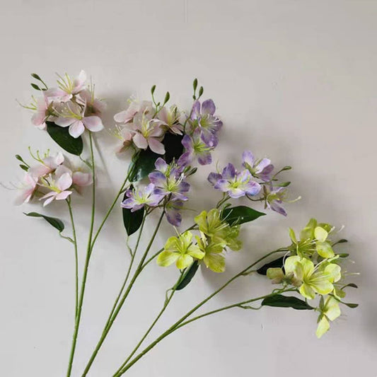 3D Film Jasmine Artificial Flower Table Decor_CWMM6465