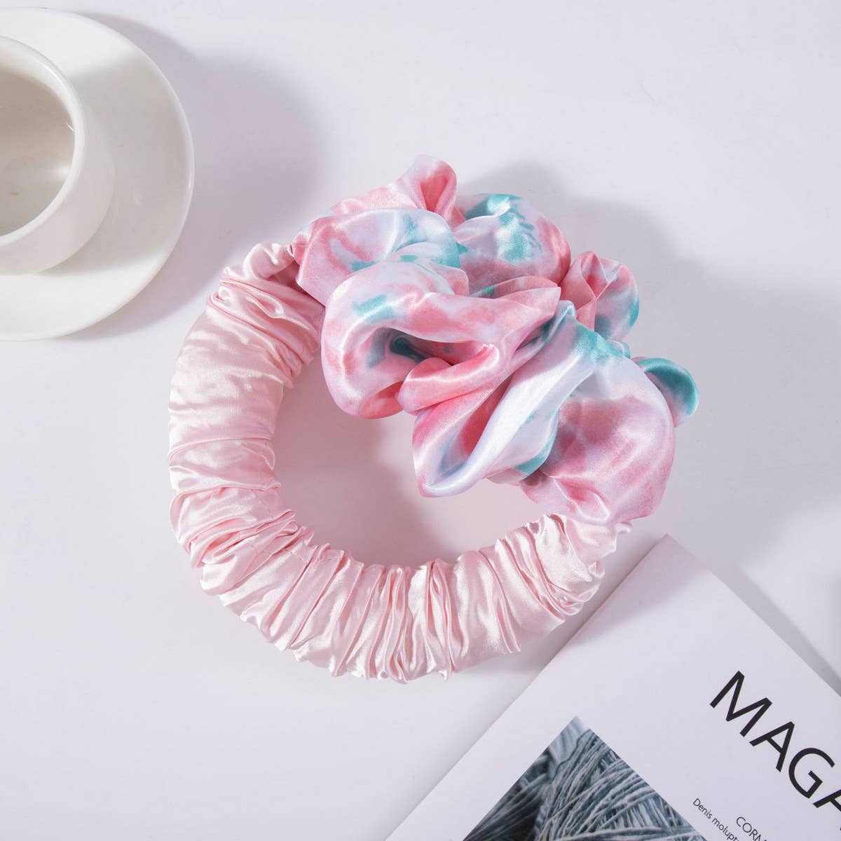 NEW HAIR CURLING IRON LARGE INTESTINE HAIR TIE_CWAHA0866