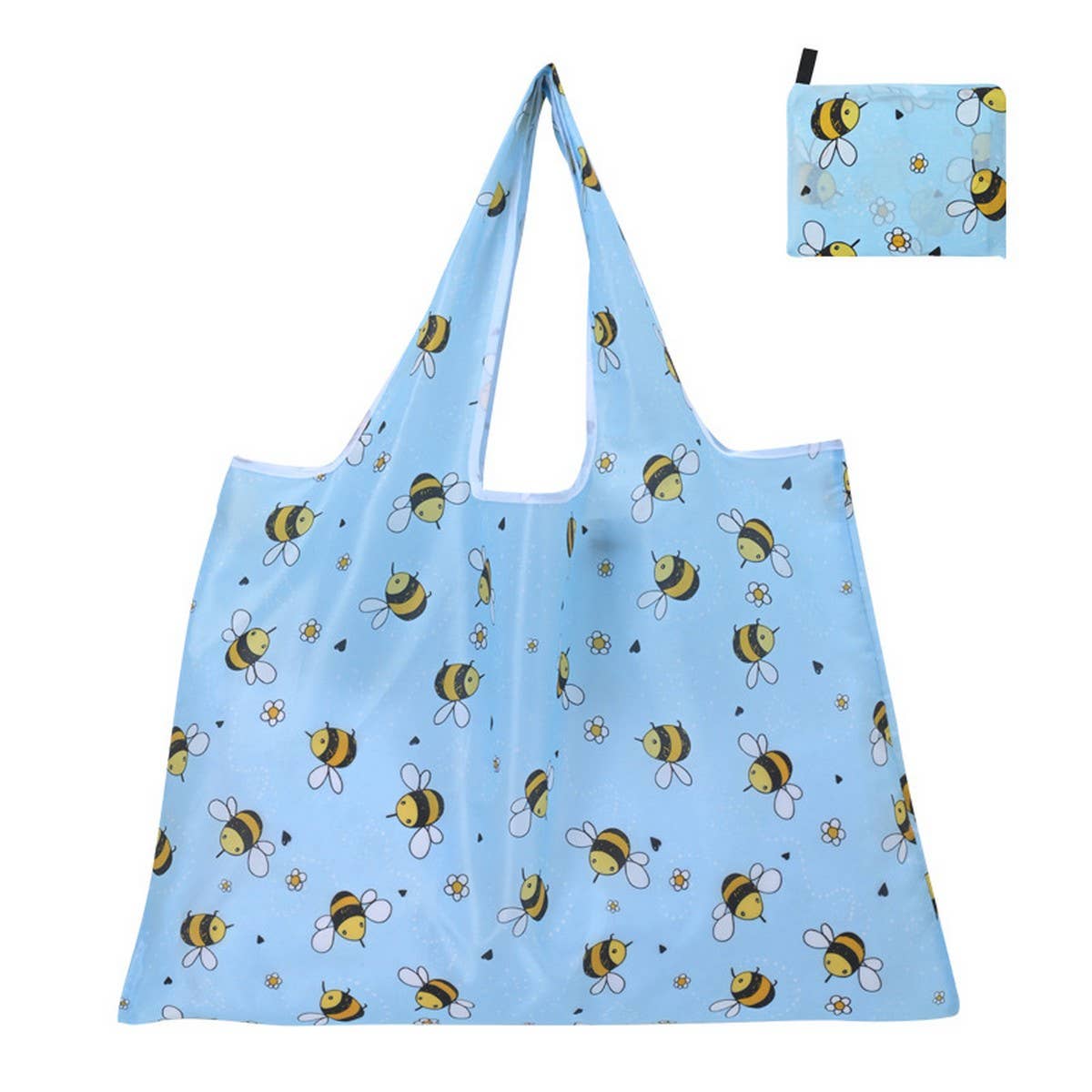 LARGE PORTABLE HAND-HELD ECO-FRIENDLY SHOPPING BAG_CWAB3466