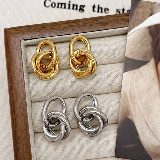 FASHION GEOMETRIC HOOP EARRINGS FOR WOMEN_CWAJE3119