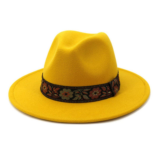 AUTUMN AND WINTER EUROPEAN AND AMERICAN JAZZ HAT_CWAH1774