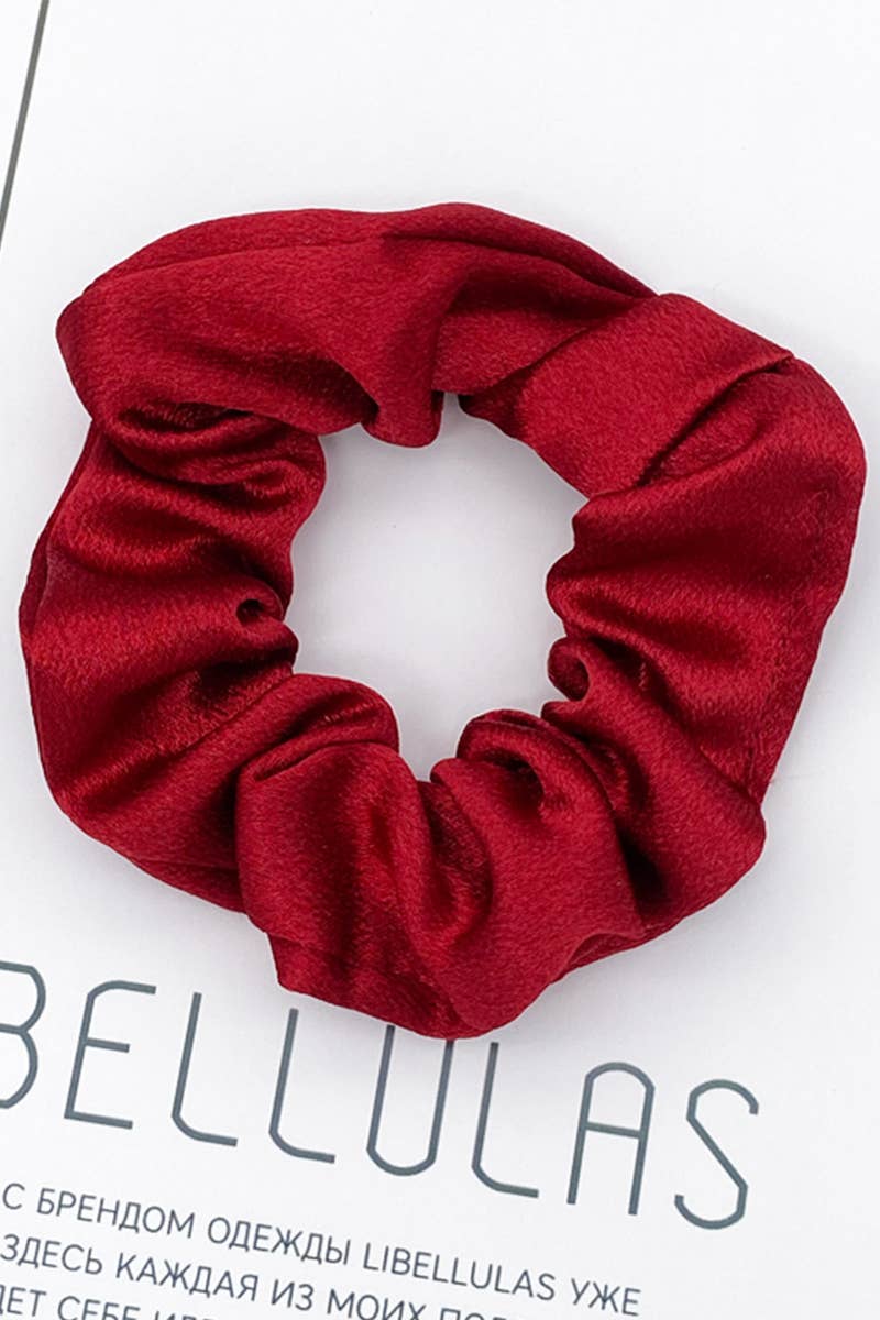 MINIMALIST SOLID COLOR SCRUNCHIE_CWAHA0177