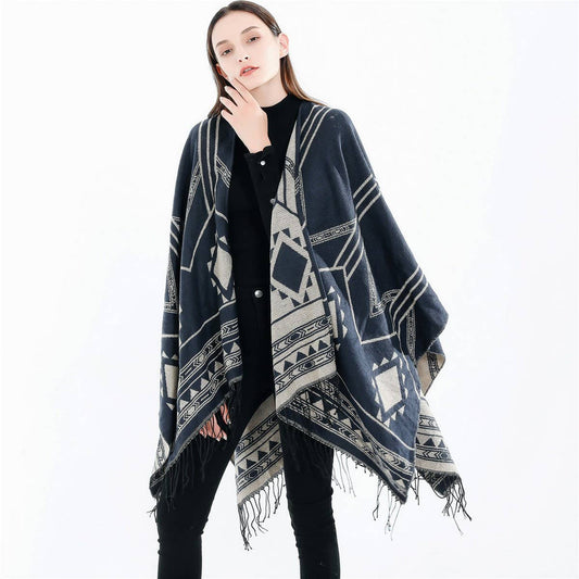 NEW FASHION WARM HIGH-END FAUX CASHMERE SHAWL