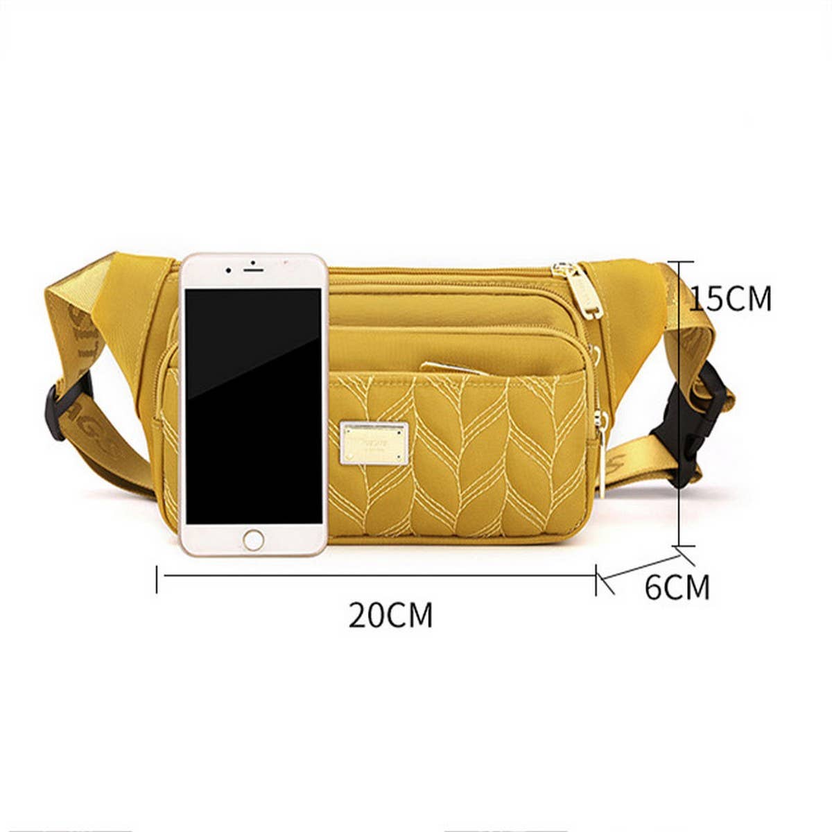 SPORTS WAIST BAG CASUAL CROSSBODY SHOULDER BAG_CWASC1747