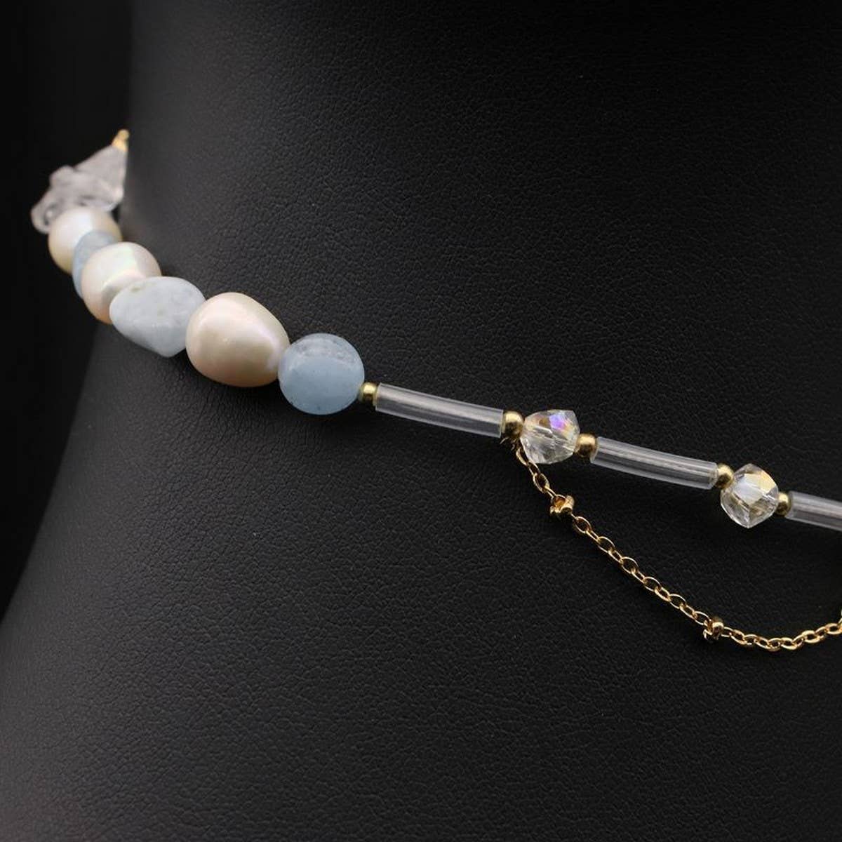 HIGH-END BUTTERFLY TEMPERAMENT PEARL NECKLACE