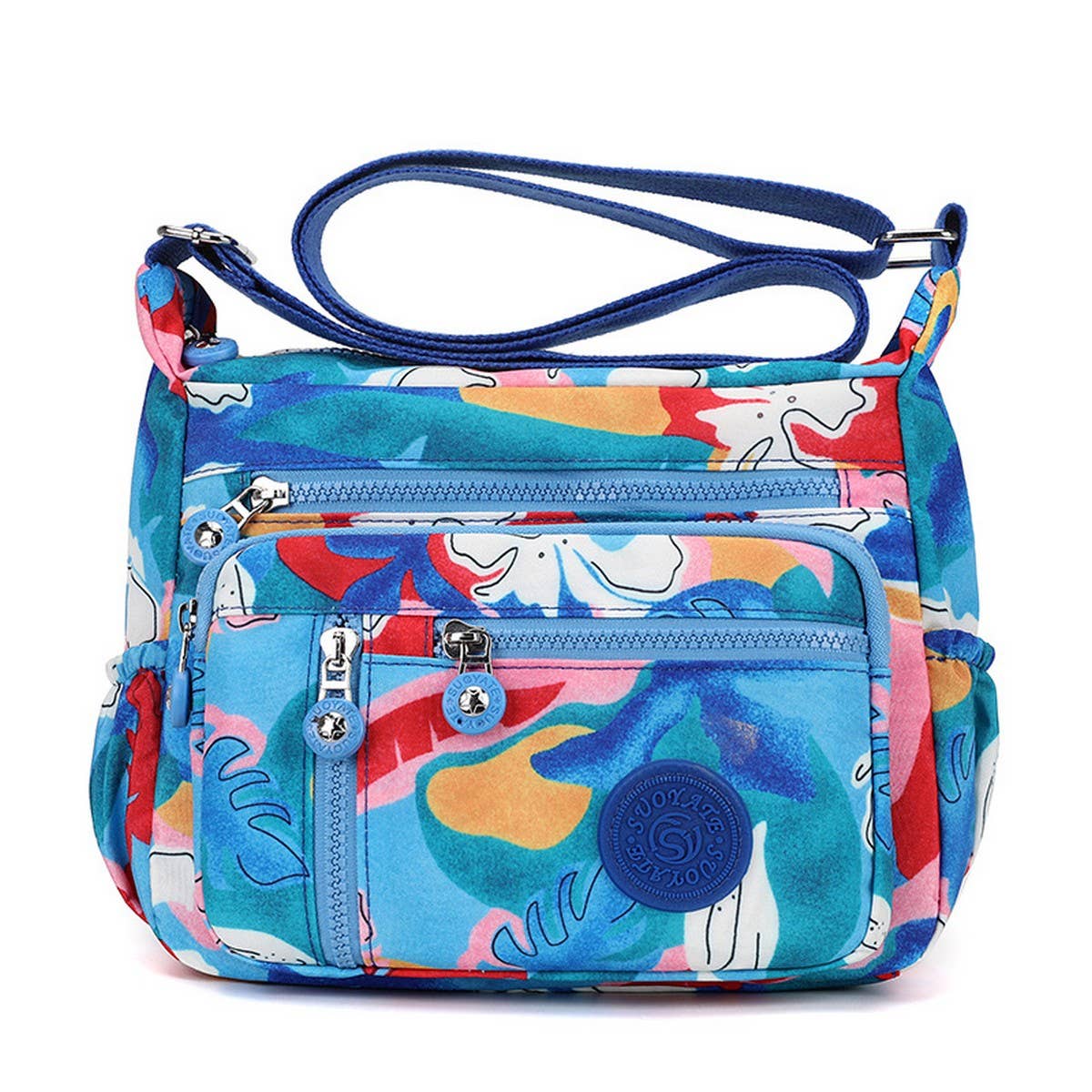 FASHION PRINTED NYLONCANVAS SHOULDER CROSSBODY BAG_CWASC1781