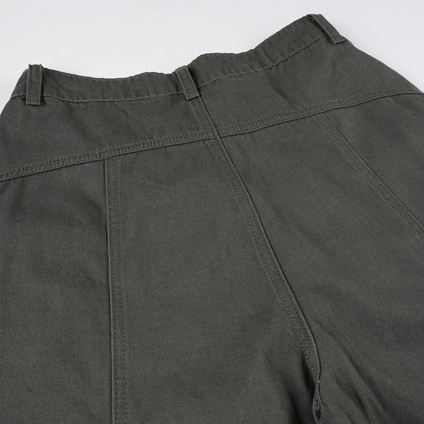 West Coast split loose wide-leg jeans