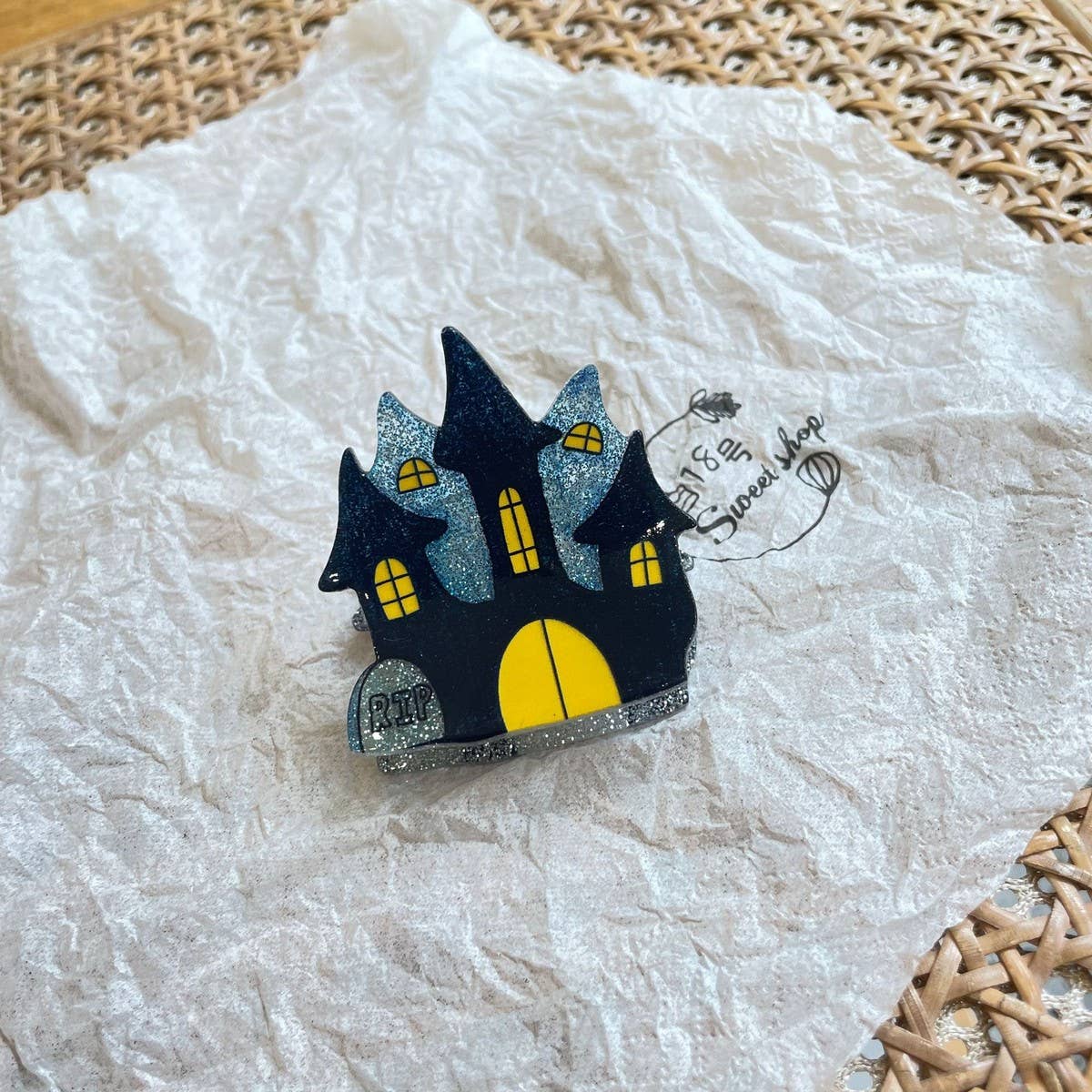 HALLOWEEN SERIES CUTE CARTOON HAIR CLAW CLIP