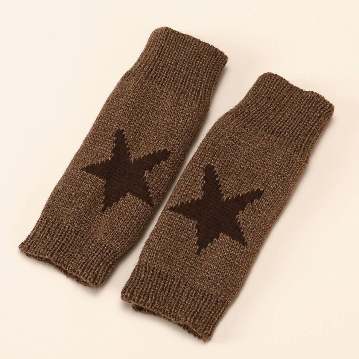 Acrylic Star Arm Sleeves ??Warm Fingerless Design_CWAG0085