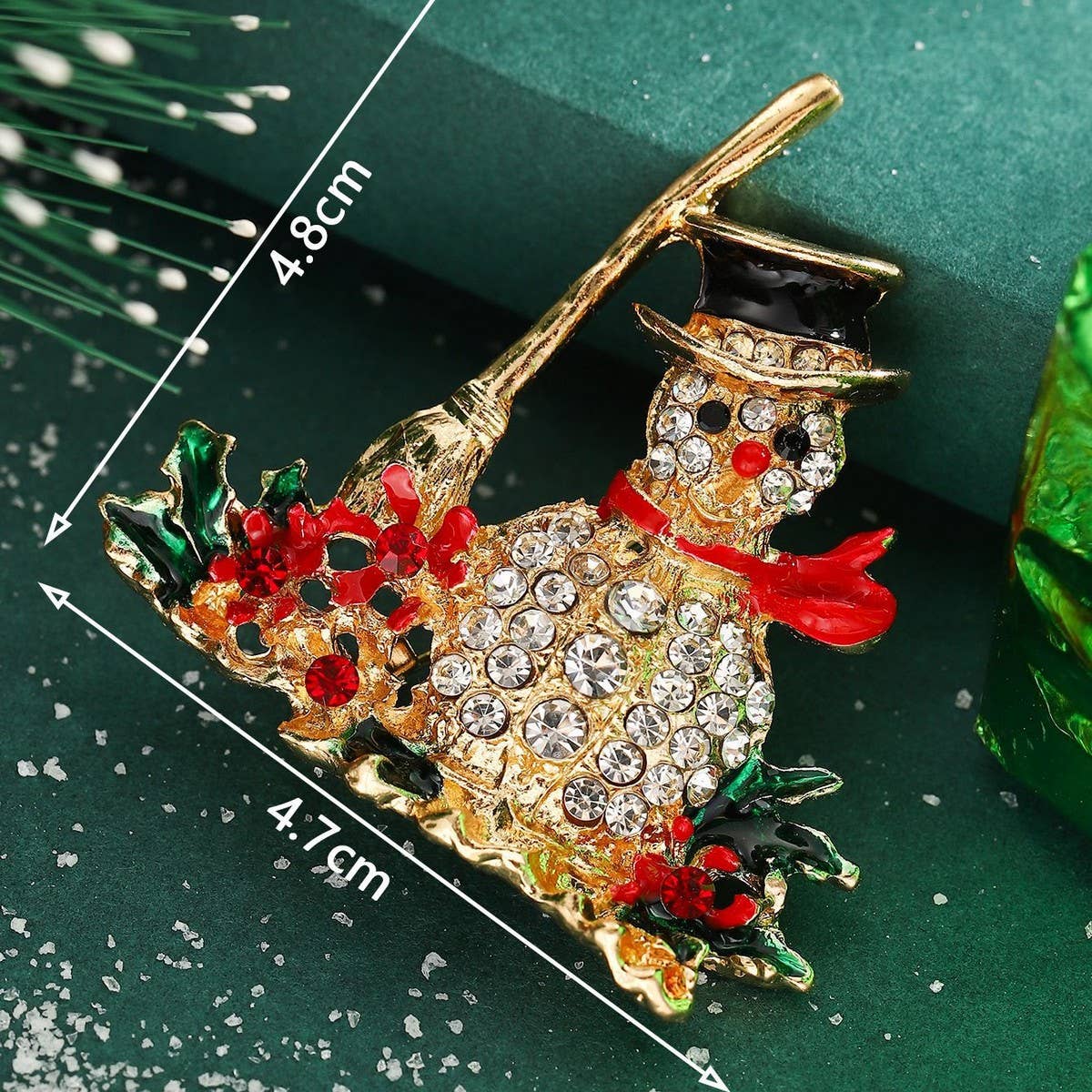 CARTOON BROOCH CREATIVE DESIGN DIAMOND BROOCH_CWMM2617