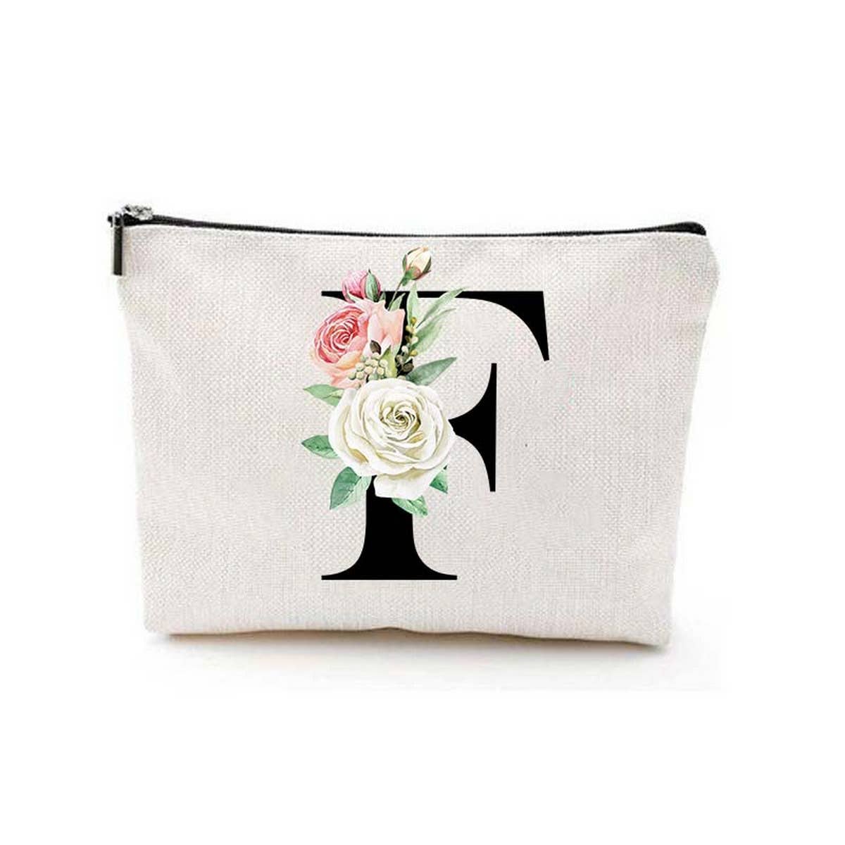 SIMPLE DOUBLE-SIDED PRINTED ZIPPER COSMETIC BAG_CWAB2251