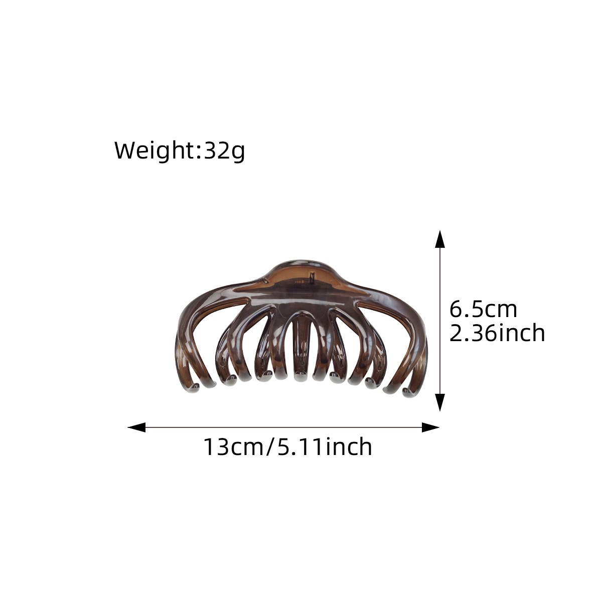 Super-large transparent acetic octopus gripper