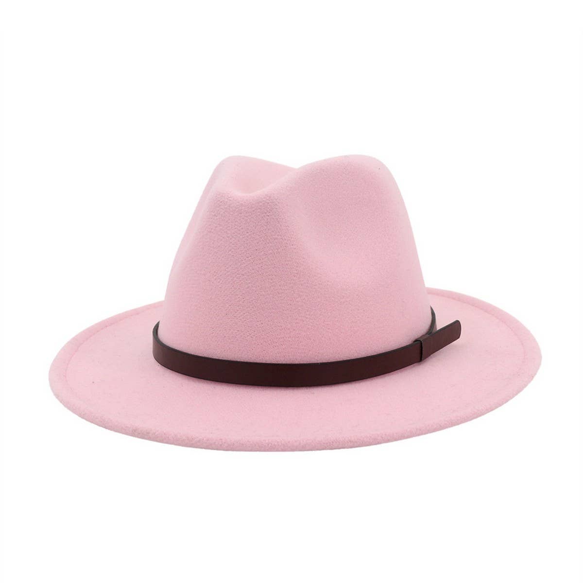 EUROPEAN AND AMERICAN FLAT BRIM HAT JAZZ HAT_CWAH1780