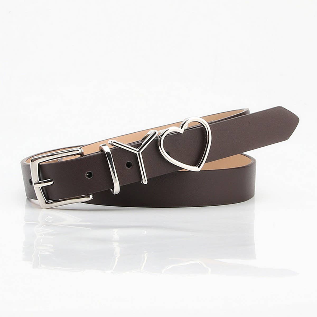 CLASSIC SIMPLE I LOVE YOU THIN BELTS_CWABE0396