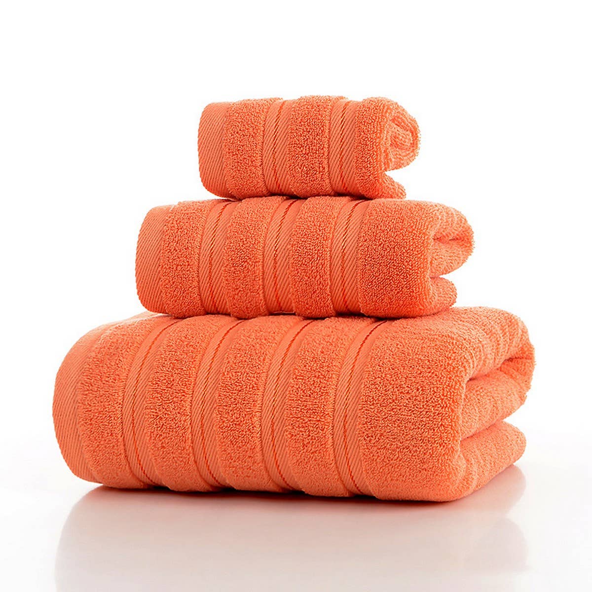 THICKENED COTTON THREE-PIECE ABSORBENT TOWEL