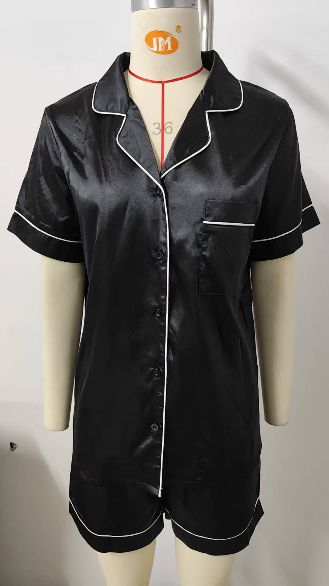 Short-sleeved,shorts cardigan home wear set