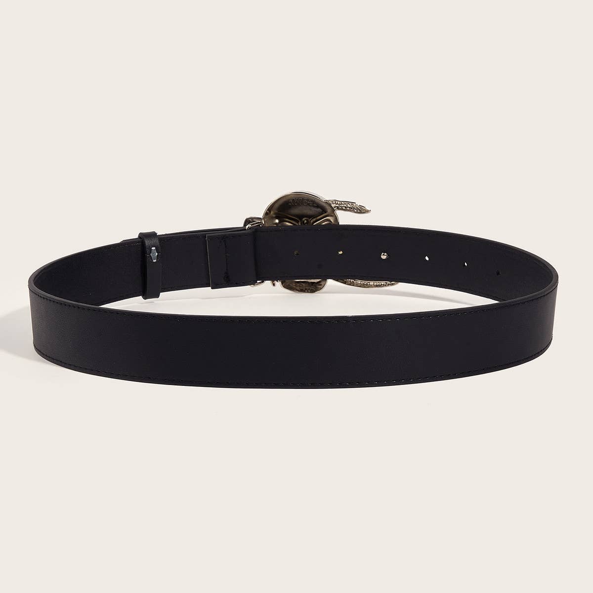 FASHIONABLE PUNK STYLE SKULL SNAP BELT_CWABE0285