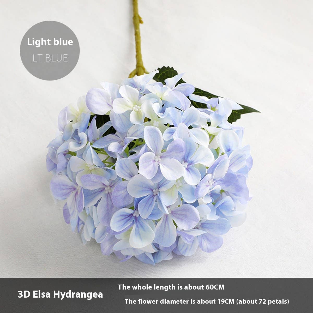 Wedding Decor Artificial Large Hydrangea Bouquet