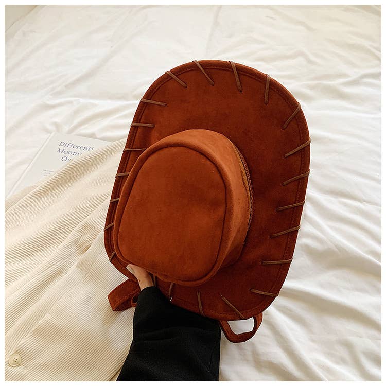 Personalized retro versatile hat and backpack