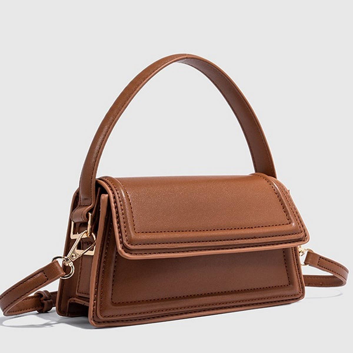 FASHION CASUAL MINI TRAPEZOIDAL SHOULDER BAG_CWAB3434