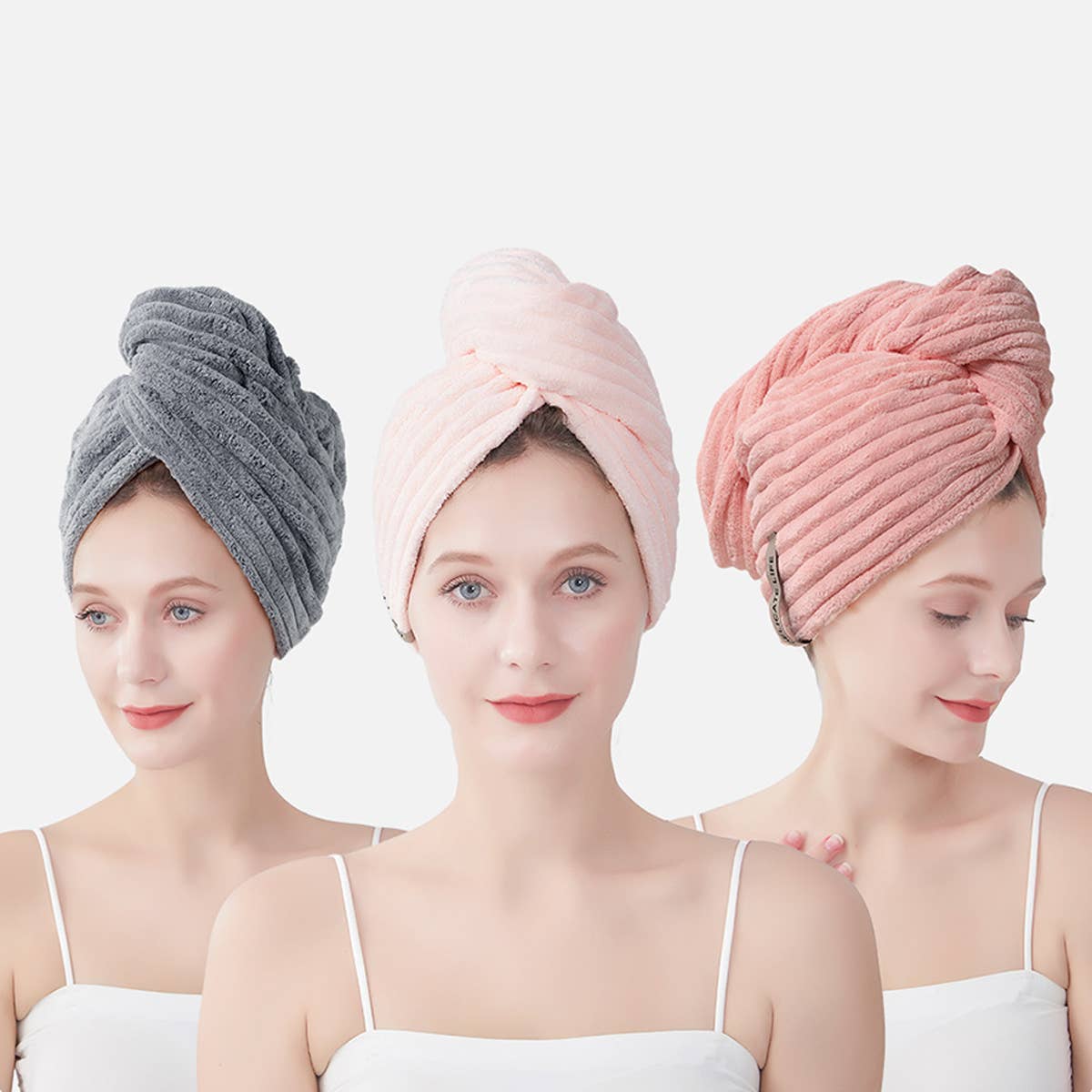 CWMM8346_THICKENED HOUSEHOLD SUPER ABSORBENT DRY HAIR TOWEL