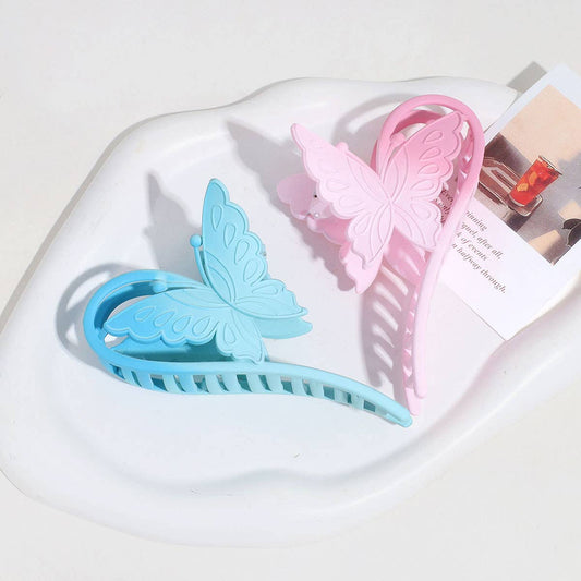 FASHION GRADIENT COLOR NEW BUTTERFLY HAIRPIN_CWAHA2317