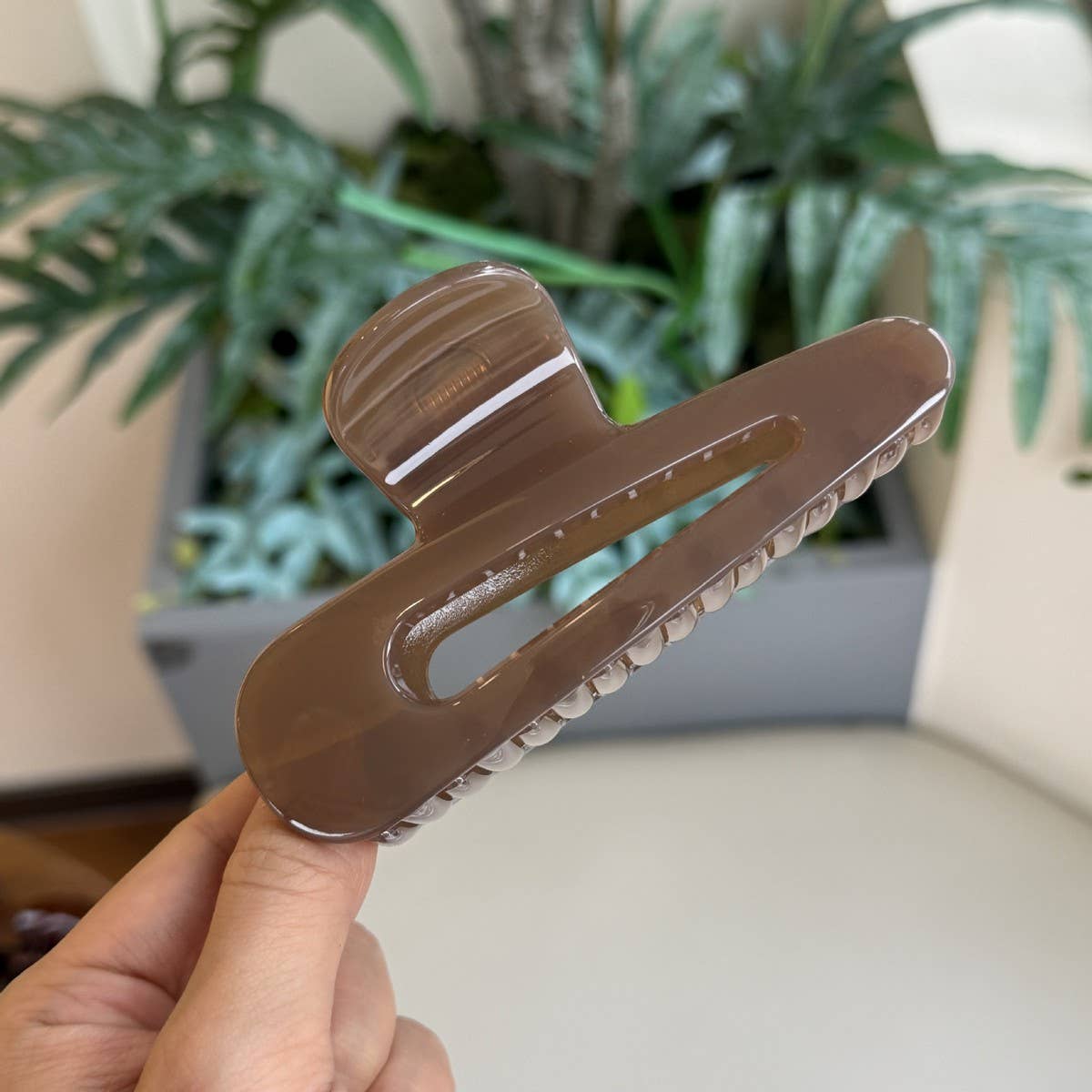 CWAHA4557_HOLLOW WATER DROP BUTTERFLY BUCKLE HAIRPIN