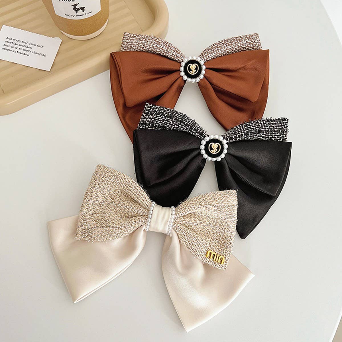 SMALL FRAGRANT STYLE HIGH-END BOW HAIRPINS_CWAHA1192