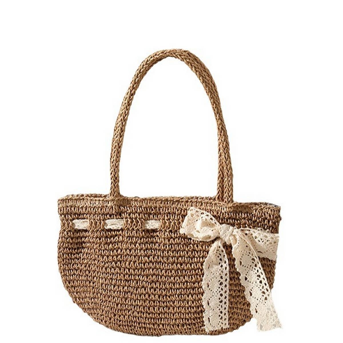 2024 NEW STYLE BOW HAND-HELD BEACH WOVEN BAG_CWAB1891