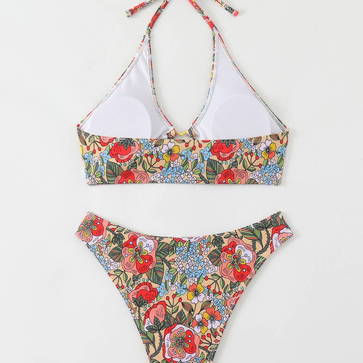 Women's Printed Bikini Set - Sexy Full Print Swimsu