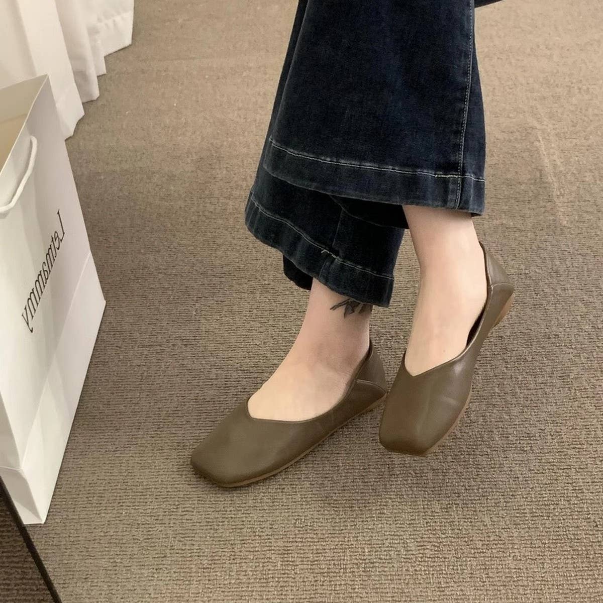 Women??¢s Loafers Slip-On Flats Comfortable Shoes_CWSHF0148