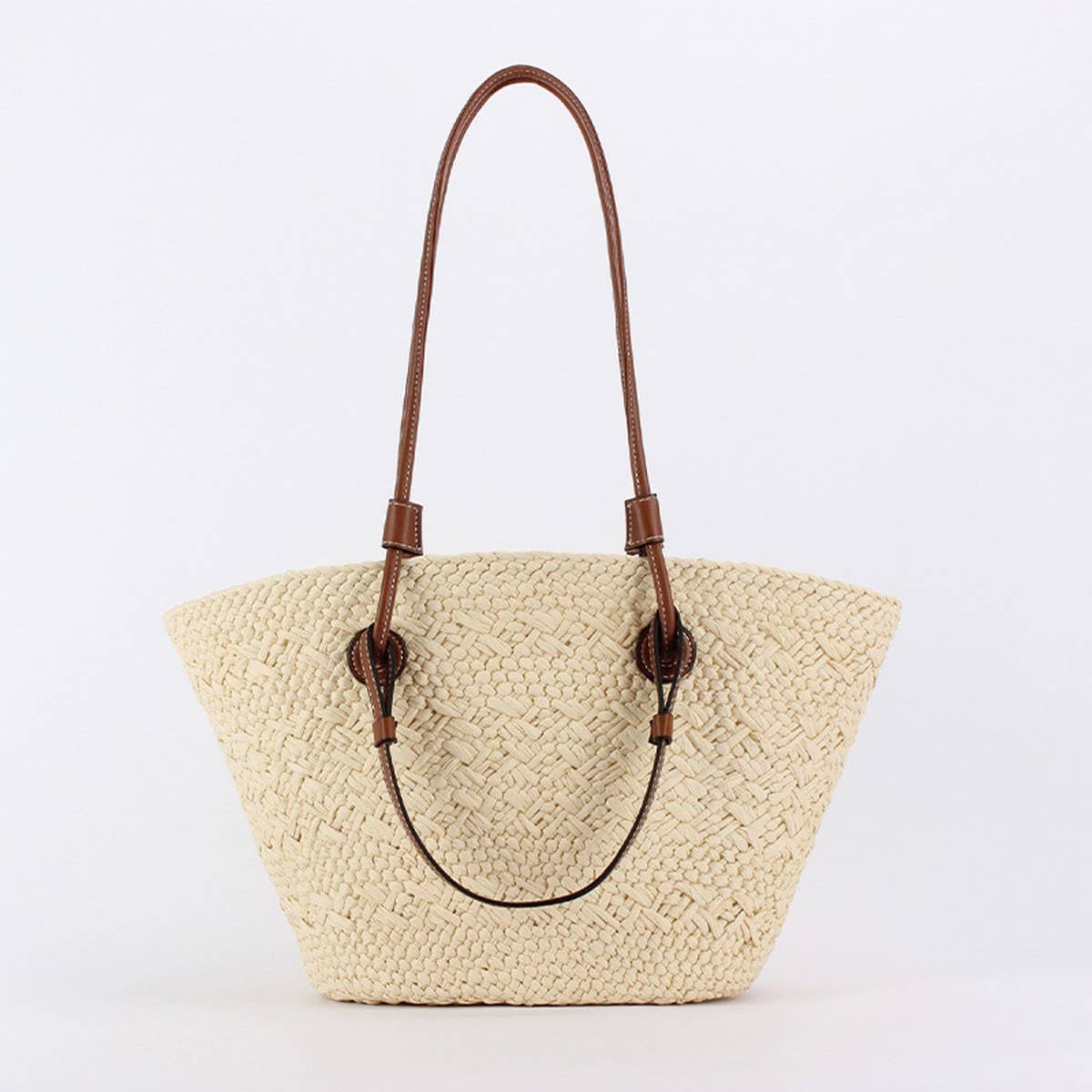 PERSONALIZED FASHIONABLE LARGE CAPACITY STRAW BAG_CWAB4707