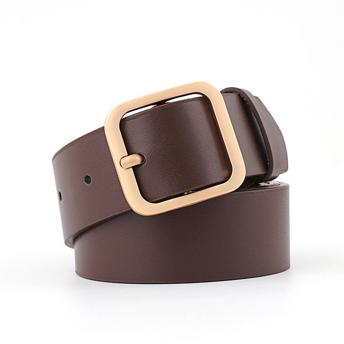 CWABE0370_SQUARE BUCKLE FASHION BELT