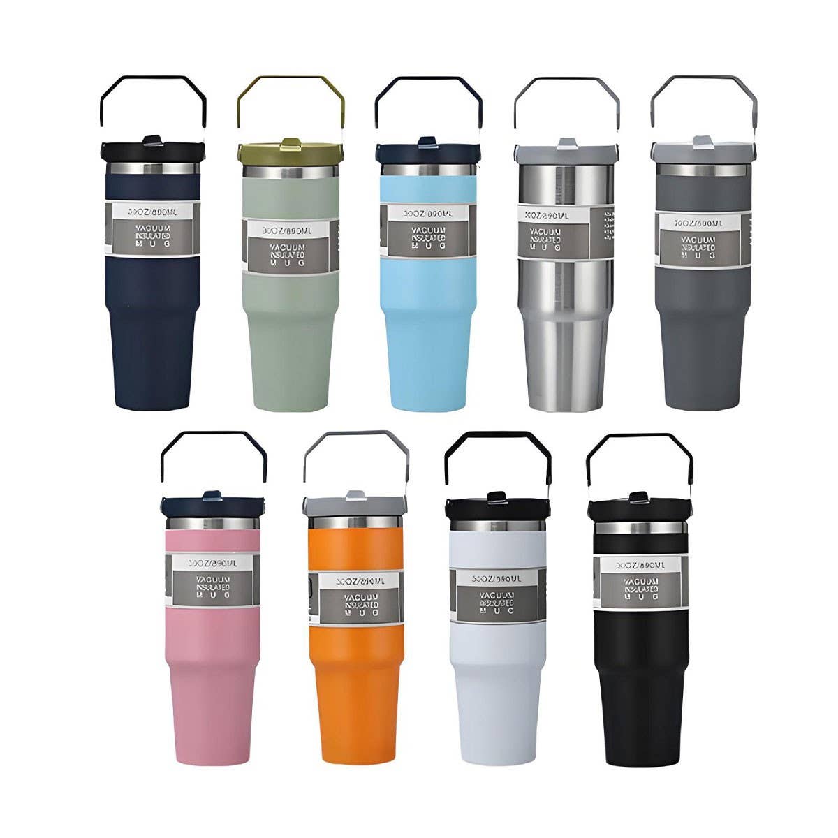 20oz 30oz Vacuum Car Cup Large Capacity Mug_CWMM7913