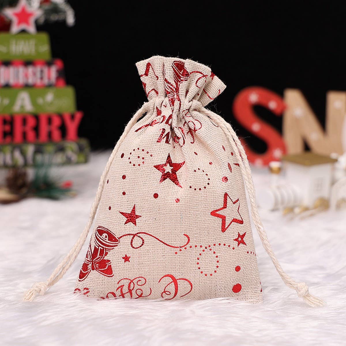 CWMM9410_CHRISTMAS CANDY DRAWSTRING GIFT BAG