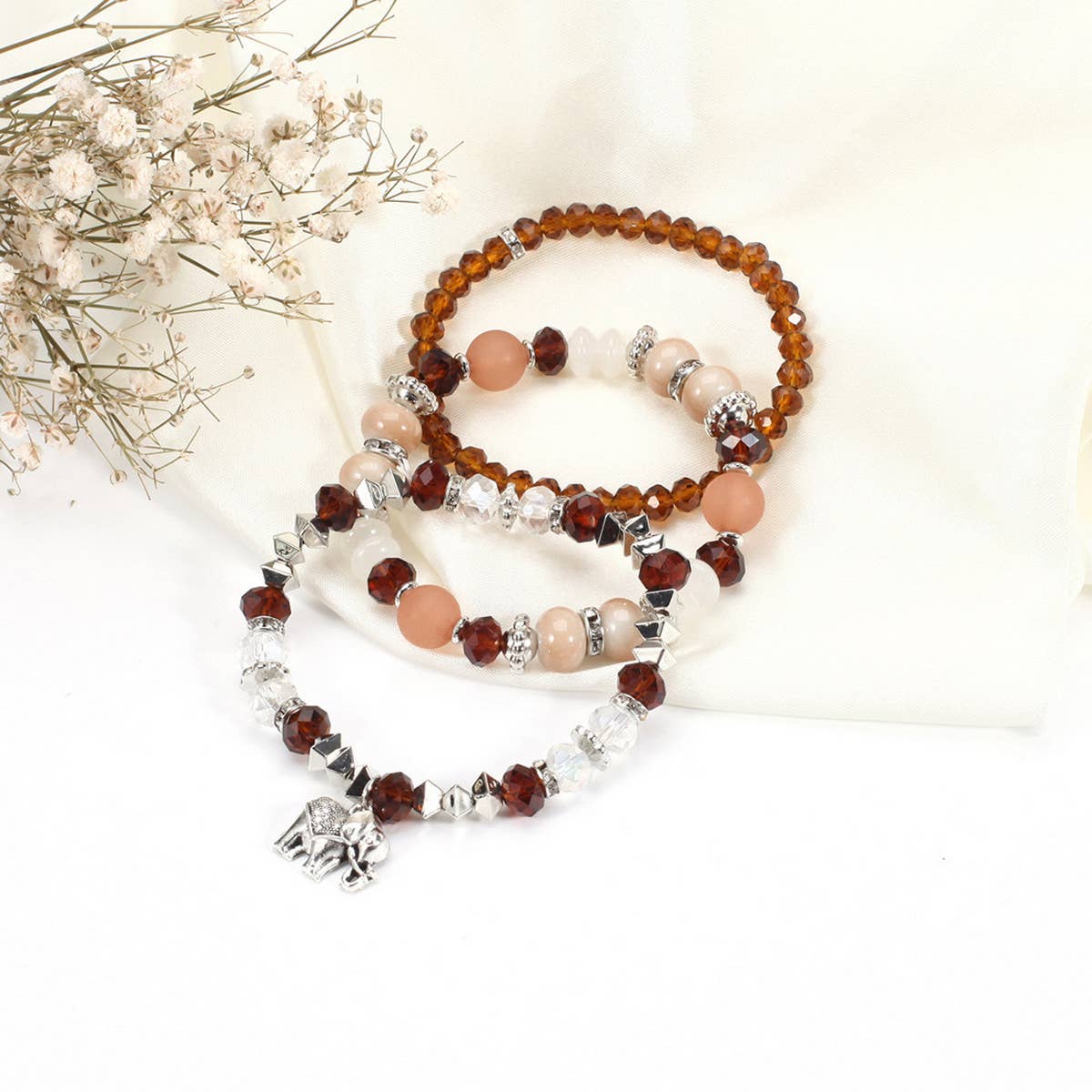 2024 NEW ELEPHANT PENDANT MULTI-LAYER BRACELET_CWAJE2226