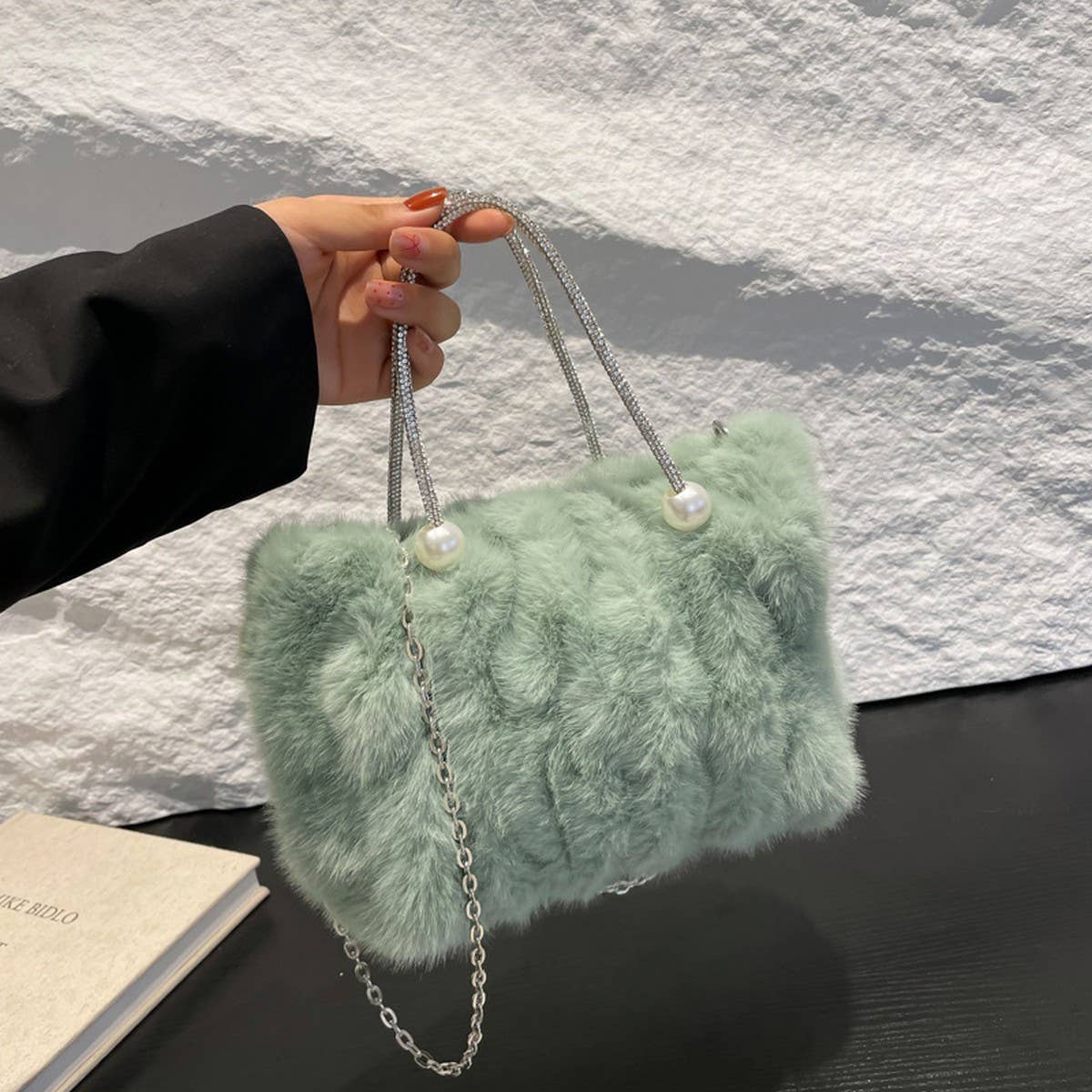 Fluffy Cloud Bag Women Small Handbag Crossbody_CUAB00576