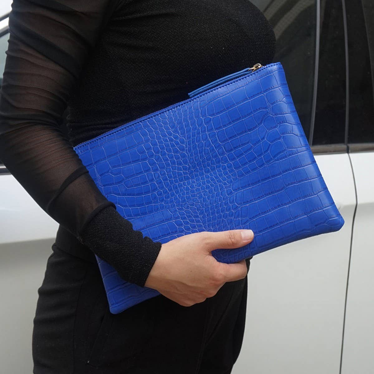 CROCODILE PATTERN LARGE CAPACITY HANDBAG_CWAB1375
