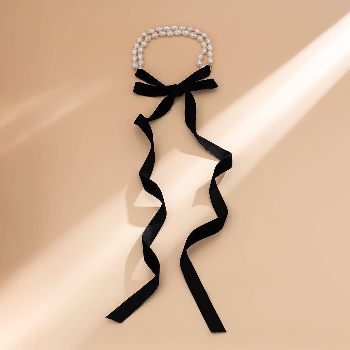 NEW FASHION RETRO LONG BOW CLAVICLE NECKLACE