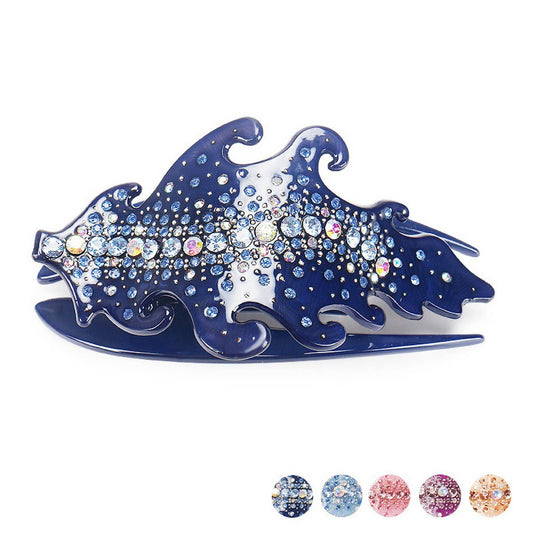RHINESTONE DUCKBILL CLIP COMB HAIRPIN HAIRPIN