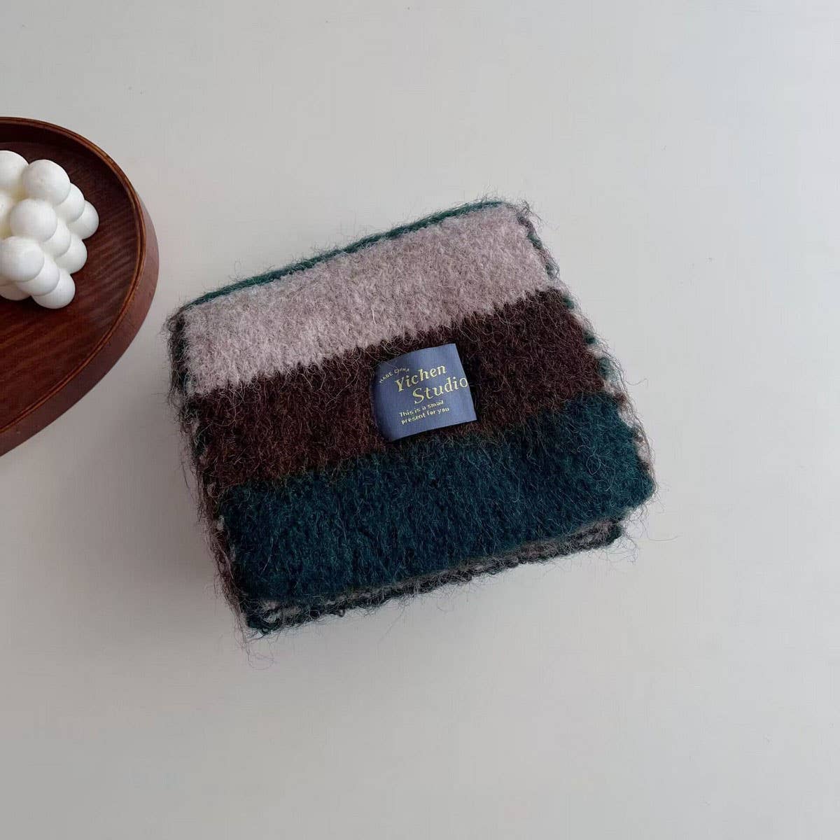 Rainbow Stripe Knit Scarf for Kids ??Winter Scarf_CWASC2109