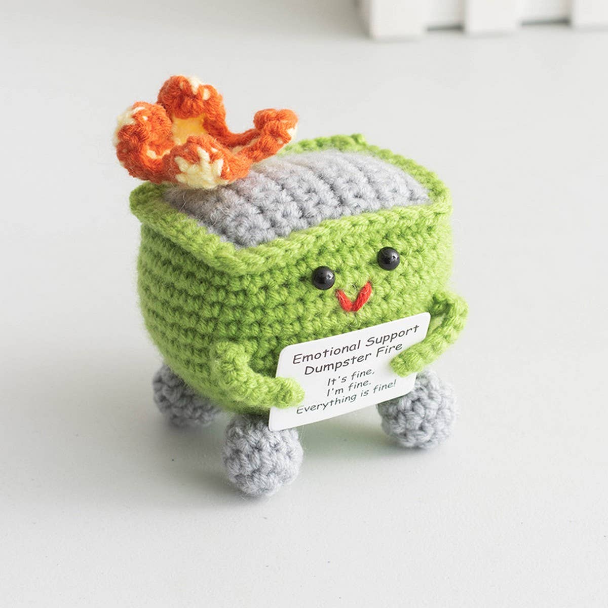 CWMM9276_FUNNY FIRE EXTINGUISHER KNITTED ACCESSORIES